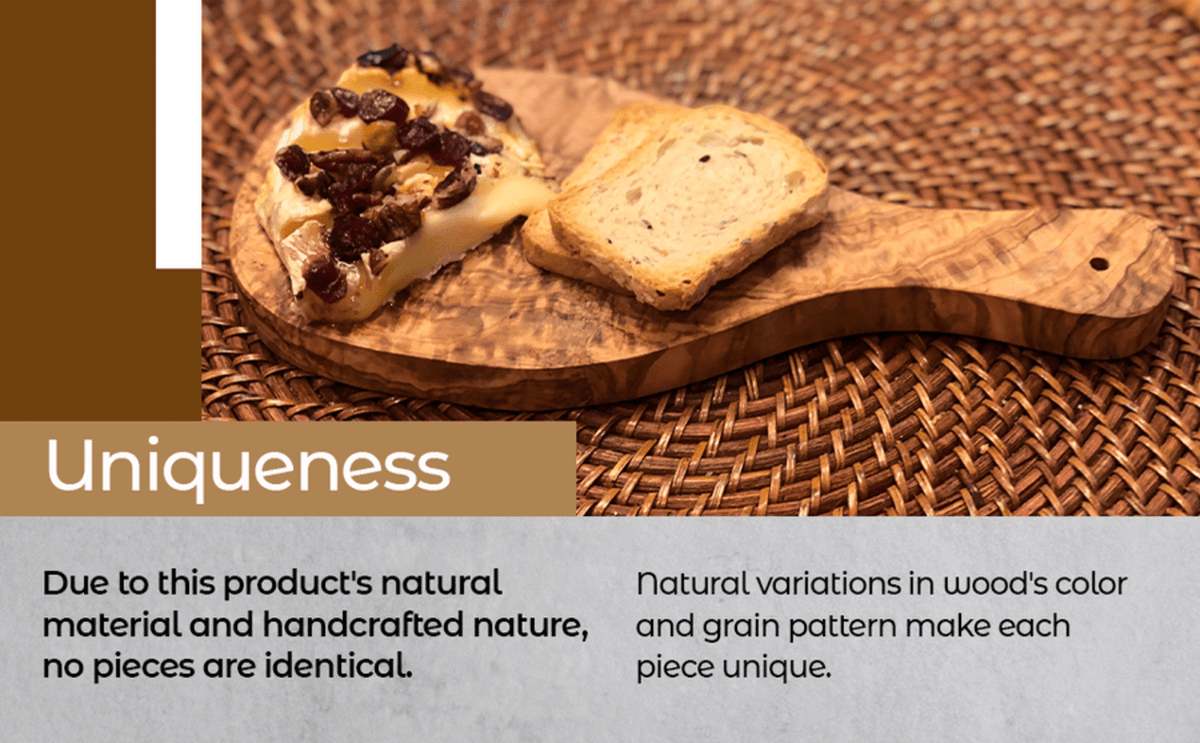 Olive Wood Kitchen Gift Set – 3 Hand-Carved Pieces